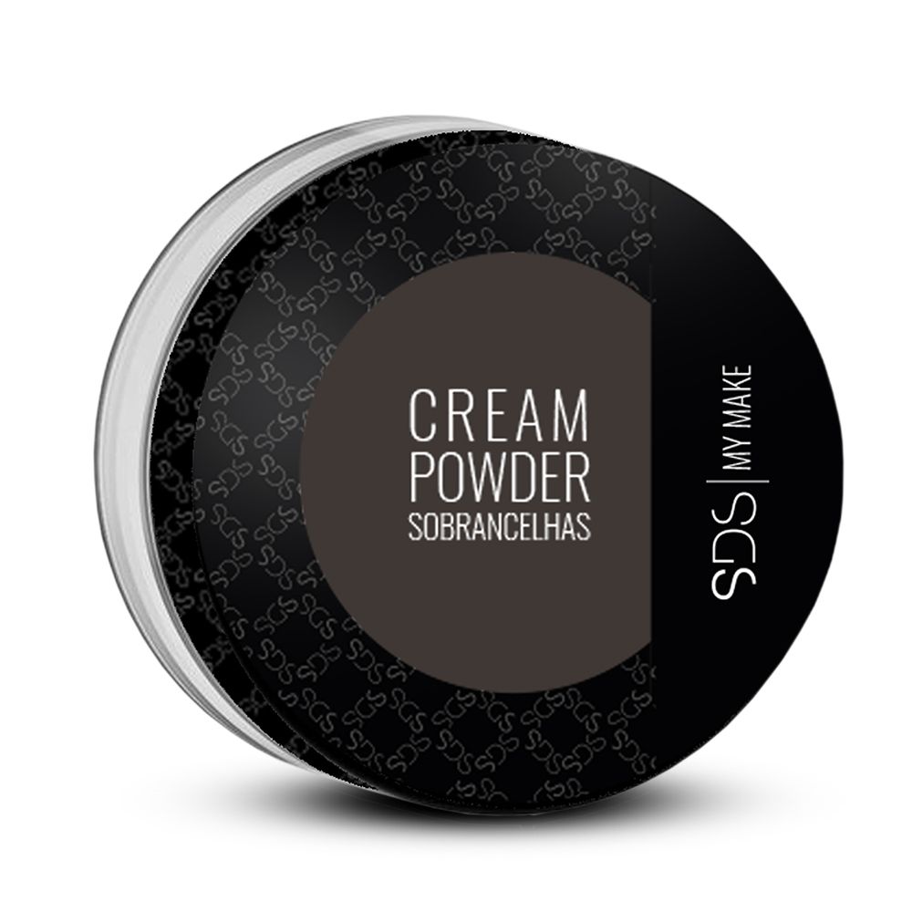 Cream powder para sobrancelhas - (Mousse corretivo)